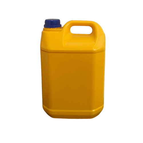 Jerrican 5L carre transparent et coloré avec bouchon